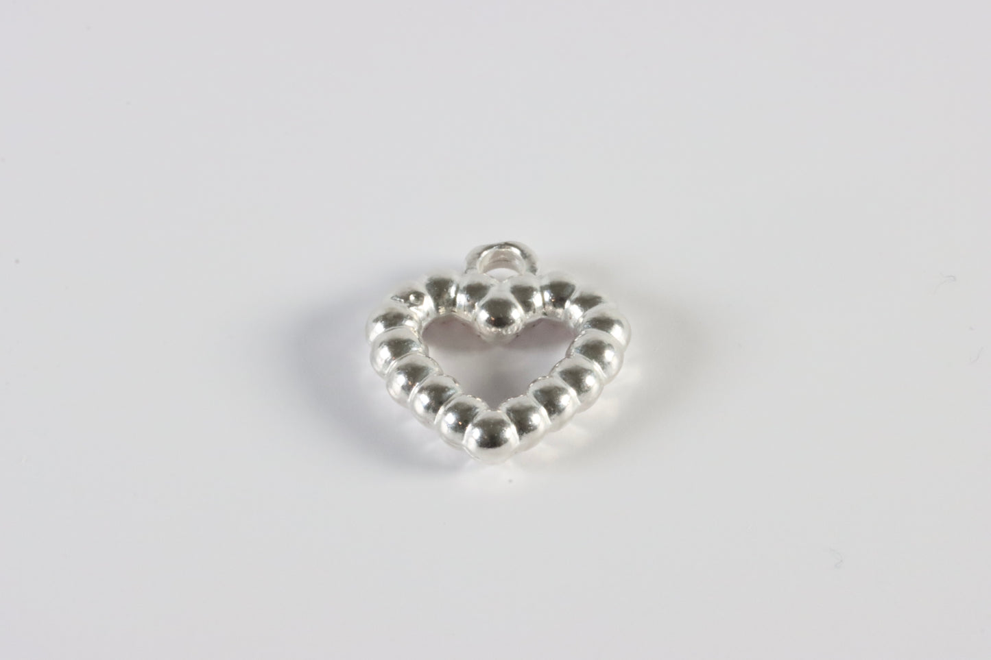 Silver Heart Charm Necklace