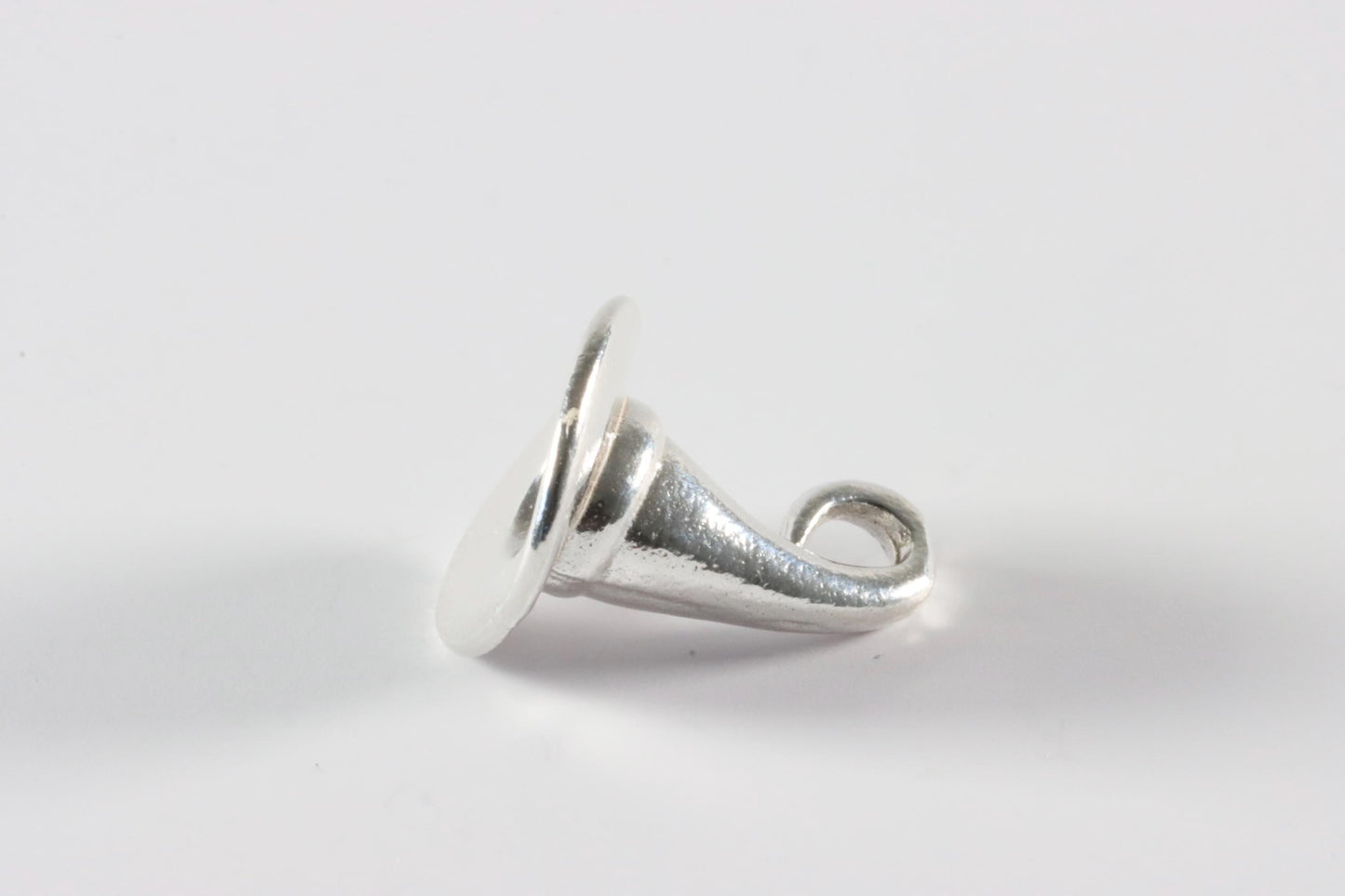 Silver Witches Hat Charm Necklace