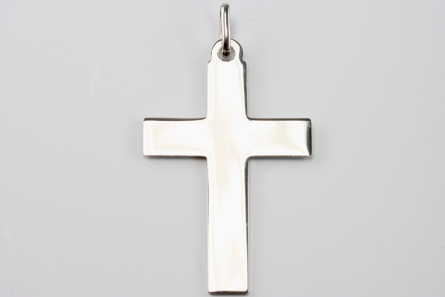 Silver Plain Cross Pendant