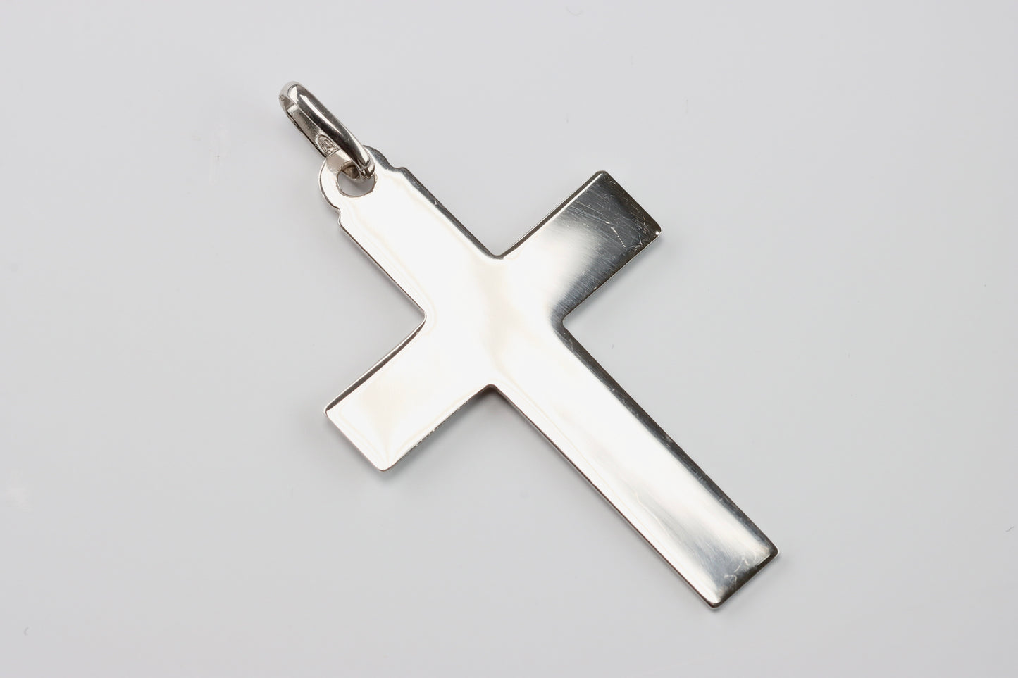 Silver Plain Cross Pendant