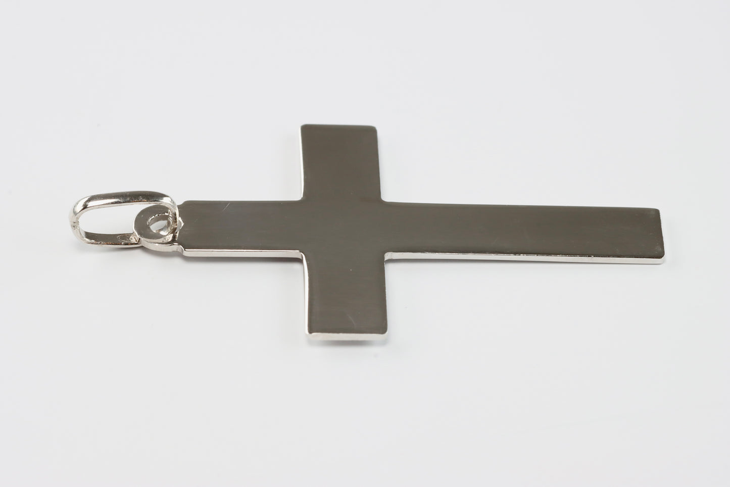 Silver Plain Cross Pendant