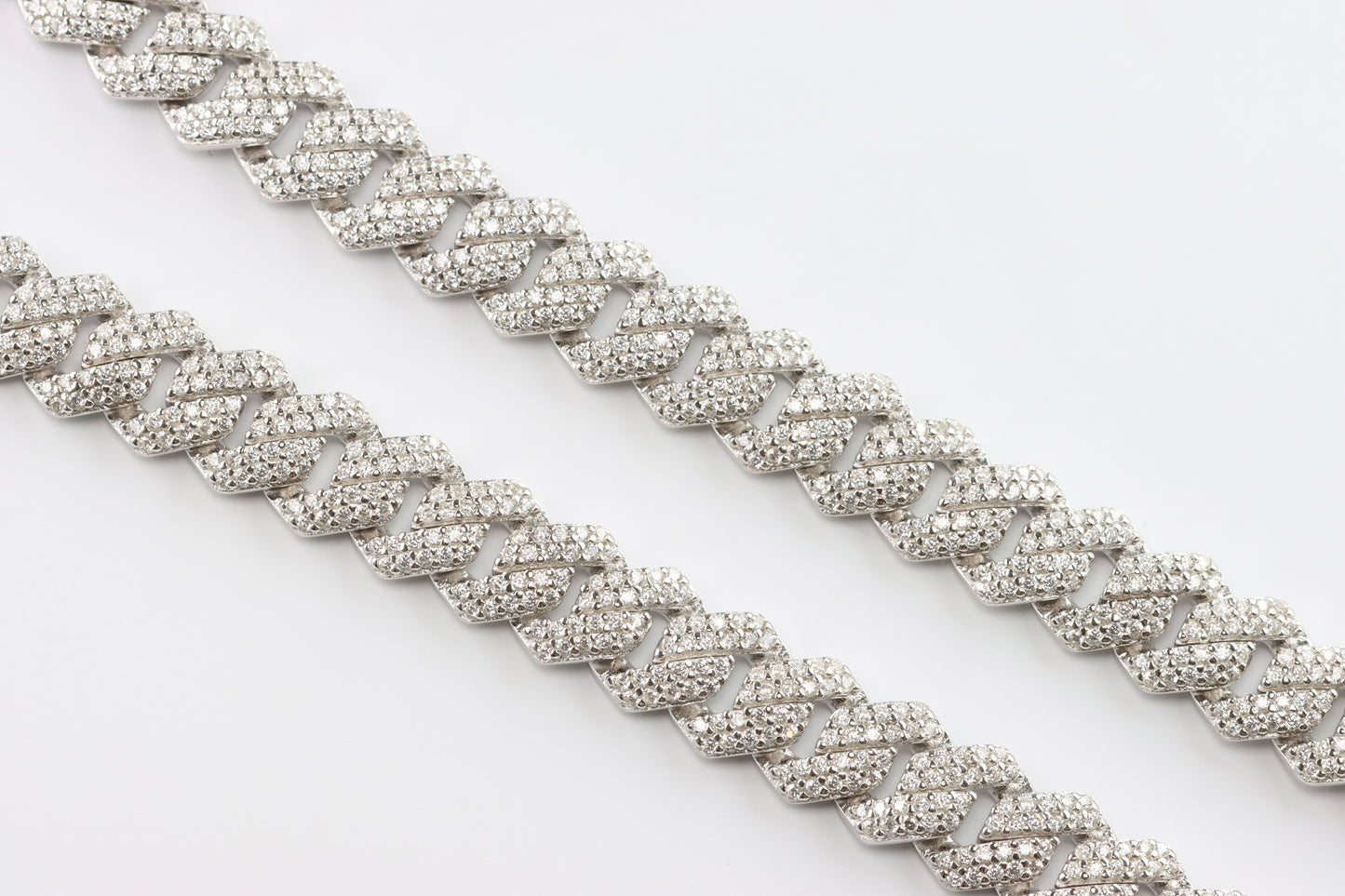 Silver Chunky Cuban Link Chain