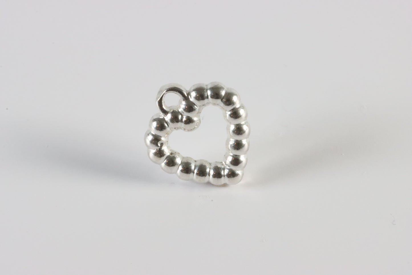 Silver Heart Charm Necklace