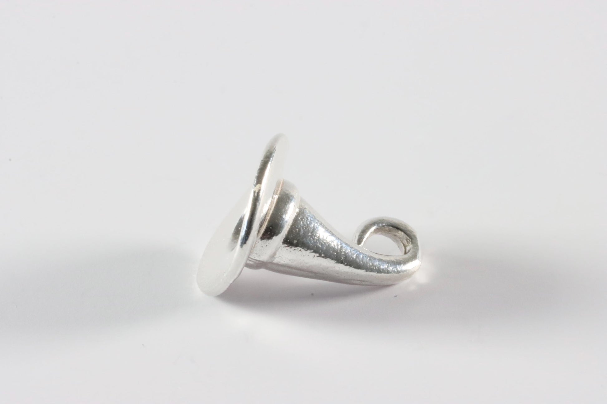 Silver Witches Hat Charm Necklace