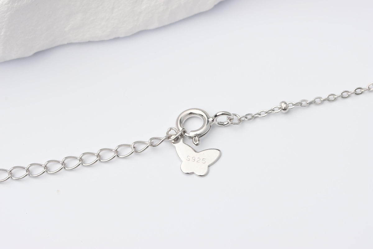 Silver Renaissance Pendant Necklace, White Mother of Pearl Statement Jewellery, Gift for Her